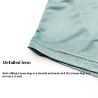 Ice Silk Comfort Breathable Solid Color Elephant Nose Boys Mid-waist Underwear
