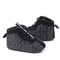 3-color Casual Lace-up Soft-soled Baby Toddler Shoes