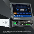 7-inch Telescopic Screen Vehicle-borne Bluetooth Player