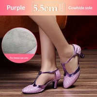 Womens Soft-soled Latin Dance Shoes