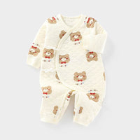 Padded Long Sleeve Baby Onesie