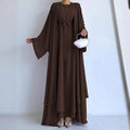 Womens Ethnic-style Solid-color Elegant Dress Casual Loose Jacket