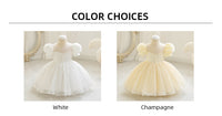 Princess Performance Dress Children Full-year Dress