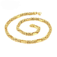 Mens Handmade Single-Link Stainless Steel Titanium Steel Bracelet