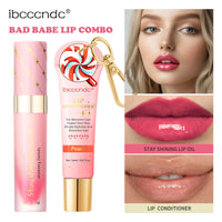 Ibcccndc Lip Care Set Peach Flavor Lip Balm
