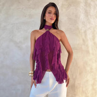 Fashionable, Playful, Designer Off-shoulder Topslimming And Chic For Summer
