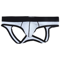 Men's Fashion Personality Mesh Hollow Briefs