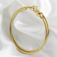 Fashionable Round Wire Mm Earrings