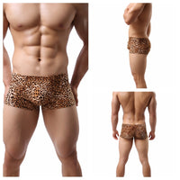 Men's Fashion Leopard Print Boxers