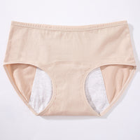 Menstrual Period Girls Solid Color Briefs