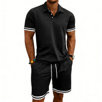 European American Sports And Leisure Lapel Short Sleeves