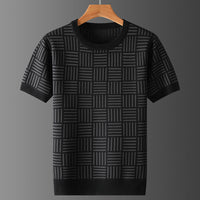 Autumn And Winter Round Neck Plus Size Knitwear Sweater Men