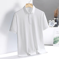 Lapel Half Sleeve Dad's Business Casual Clothes