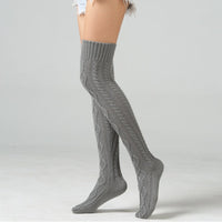 Knitted Over The Knee Leg Warmers Indoor Home Socks