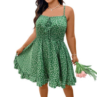 Waist-cinching Figure-flattering A-line Mini Skirt In A Resort Style