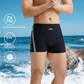 Men's Quick-drying Breathable Hot Spring Quick-drying Black Pure Shorts