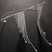 Women's Rhinestone Tassel Adjustable Face Accessories