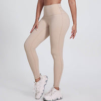 Running Sports Cycling Outdoor Yoga Clothes Belly Contracting Hip Lifting Tights For Women