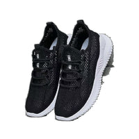 Flyknit Mesh Breathable Cushioned Soft-soled Athletic Shoes