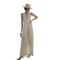Women's Vacation Travel Jumpsuit Beach Skirt