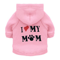 Dog Clothes Fleece Printed Mummy Pet Sweater