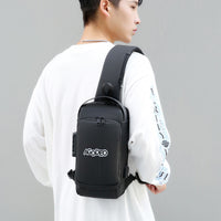 Korean-style Simple Lightweight Trendy Crossbody Bag For Men