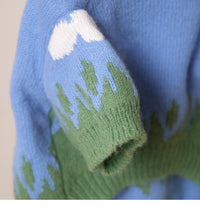 Warm Clouds Crew Neck Pullover Sweater