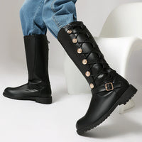Men's High-top Leather Boots