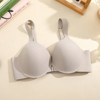 Adjustable Plus-size Womens Front-closure Bra