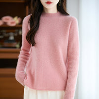 Women's Wool Mock Neck Sweater