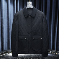 Men's Plus Size Casual Cotton-padded Clothes Coat