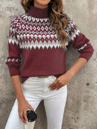 Fashionable Stylish Loose Outer Wear All-matching Knitted Sweater