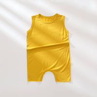 Baby Summer Modal Thin Sleeveless Tank Top Romper