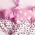 Two-Piece Baby Girl  Cloud Print Long-Sleeved Romper With Hood