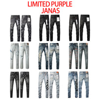Men's Fashionable Ripped Straight-Leg Pants