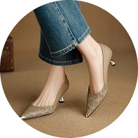 Women's Fashion Casual Pointed-Toe High Heels