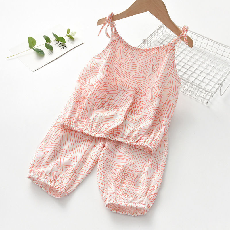 Summer Girl Camisole Kids Two Piece Set