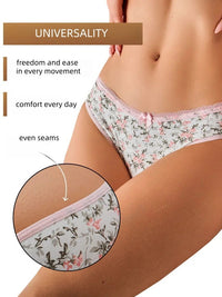 Womens Cotton Mid To Low Rise Briefs Comfortable Breathable And Made With A Triangular Cut