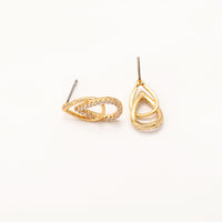 Hollow-out Niche High-grade Geometric Design Ear Studs
