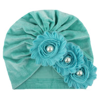 Baby Solid Color Flower Hat