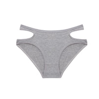 Cotton Briefs Women's Solid Color Waist Hollow Underwear