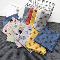 Cotton Autumn And Winter Windproof Warm Cartoon Bandana