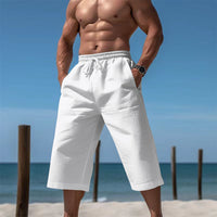 Breathable Capri Pants Mens Fashionable Casual Breathable Shorts
