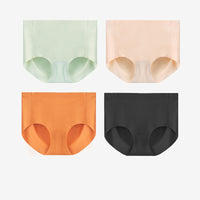 No Mark Underwear Pure Cotton Antibacterial High Waist Hip Lifting