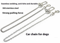 Stainless Steel Small Chain Puppy Car Safety Rope