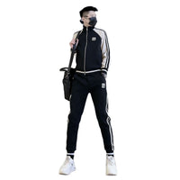 Light Luxury Simple Stylish All-Match Casual Sports Suit For Men