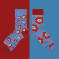 Medium Tube Mandarin Duck Feet Net Red Cotton Cartoon Tide Women Socks