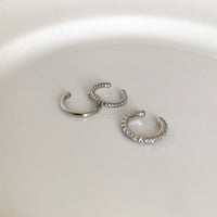Simple And Exquisite High-grade Ear Clip Personalized Cold Style Three-piece Set