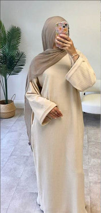 Turkey Dubai Spring, Summer, Autumn And Winter Loose Casual Dress