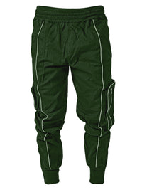 Solid Color Loose Tether Cargo Pants